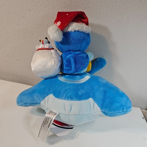 Pokemon Center Original Plush Doll Piplup & Mantyke Christmas in‎ the Sea 2021 - Picture 4 of 11